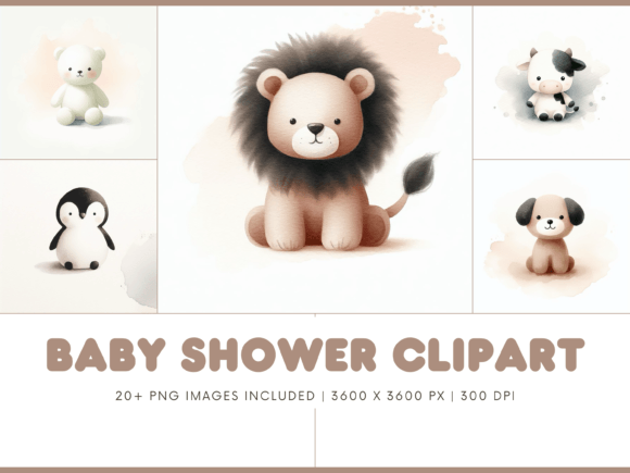 Baby Shower Clipart Bundle PNG – A Must-Have for Creative Projects