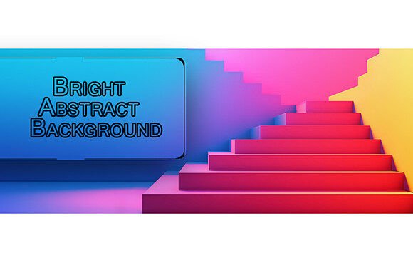 Bright Abstract Background: A Versatile Design Element for Modern Projects