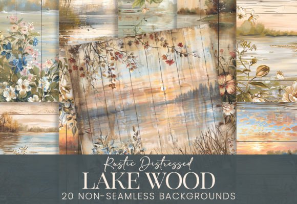Floral Lake Landscape Rustic Wood Boards: Creative Uses & Benefits