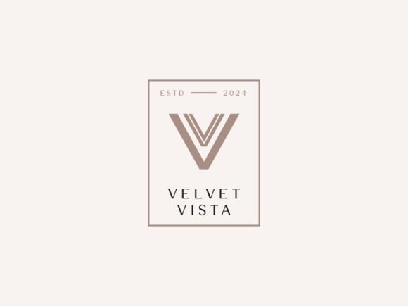 Modern Alphabet V Business Company Logo – A Symbol of Sophistication and Style
