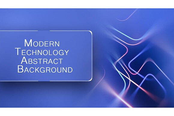 Modern Technology Abstract Background
